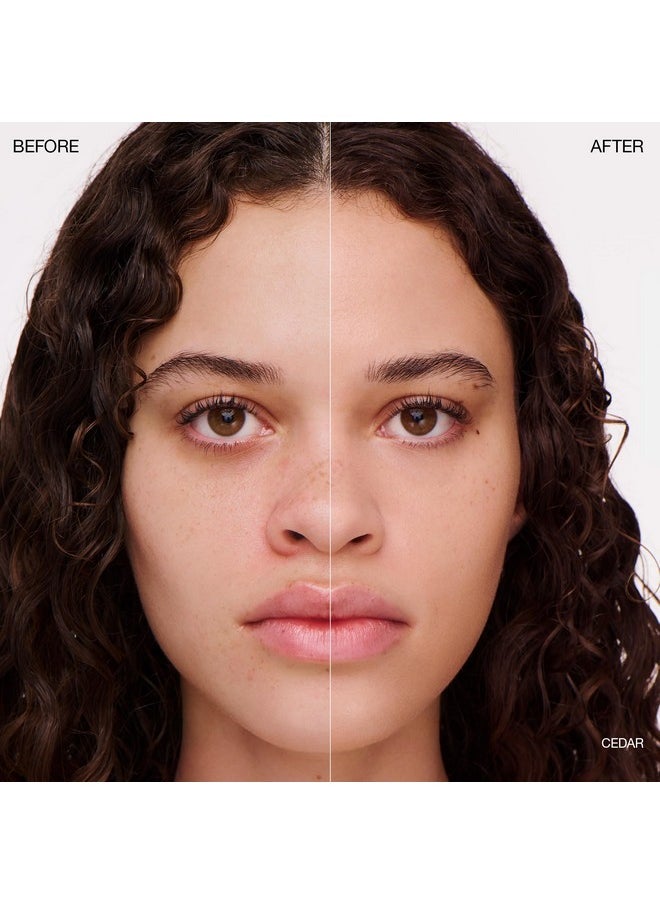 Ogee Complexion Perfecting Liquid Foundation - Lightweight Tinted Moisturizer For Face (Cedar 1.20C - Fair, Pink-Beige Undertones) - with Vitamin C & Jojoba Oil - Certified Organic & Made in USA