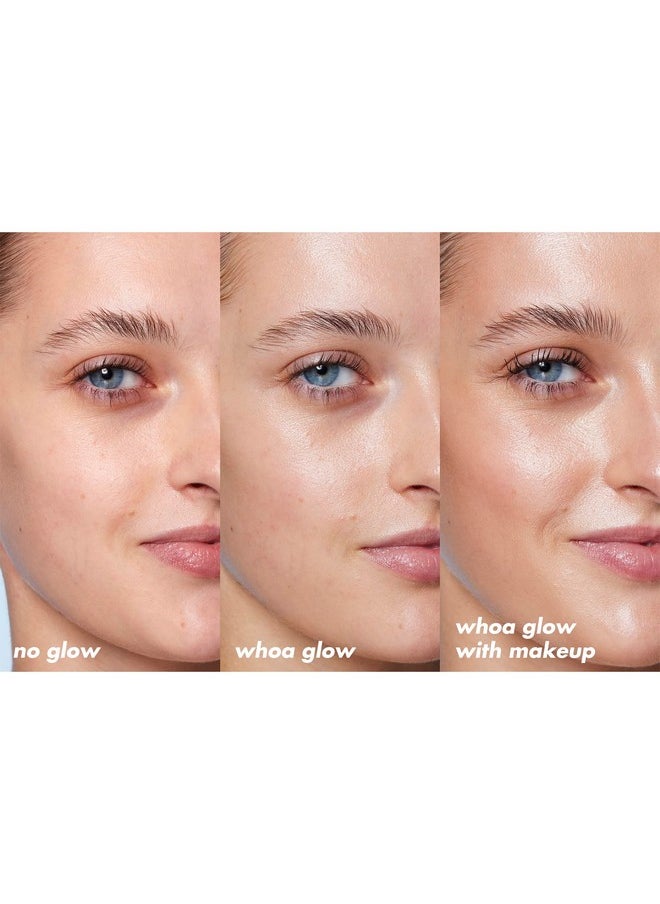 e.l.f. SKIN Suntouchable Whoa Glow SPF 30, Sunscreen & Makeup Primer For A Glowy Finish, Made With Hyaluronic Acid, Vegan & Cruelty-Free, Packaging May Vary, Sunlight