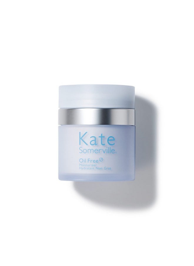 Kate Somerville Oil Free Moisturizer - Clinically Formulated for Oily Skin - Lightweight, Hydrating Daily Oil Control Face Cream, 1.7 Fl Oz