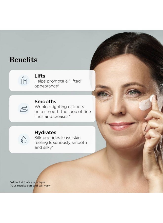 Beverly Hills MD Lift & Firm Sculpting Cream- Tighten & Tone Skin, Anti-Aging Lotion for Smooth, Moisturized Complexion- Lift and Smooth Face, Neck, Décolleté w/Silk Peptides, + Aloe Vera, Vitamin E