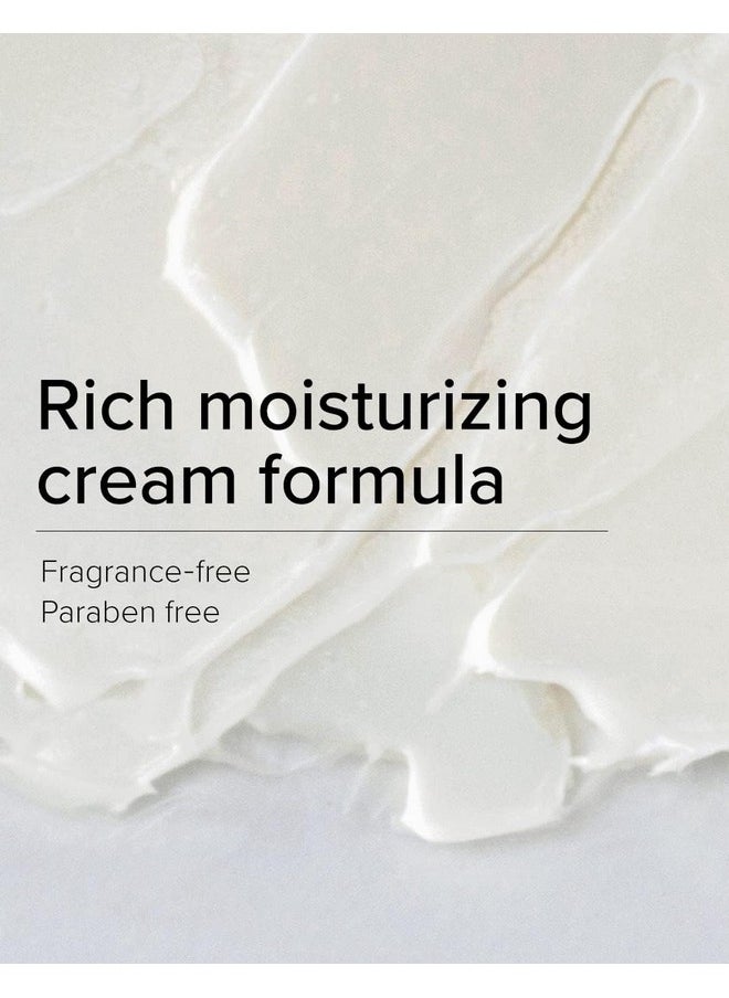 TIRTIR Natural Ceramide Cream | Deep moisturizer for Glass Skin, Polyglutamic acid, Centella Asiatica Extract, Skin barrier, Lightweight, Mild, Nature derived ingredients, Dry skin, Korean skincare
