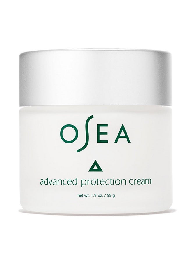 OSEA Advanced Protection Face Cream 1oz - Hydrating Face Moisturizer - Clean Beauty with Naturally Derived Bio-Retinol - Vegan & Cruelty-Free - Face Cream for Dry Skin - Seaweed Skincare