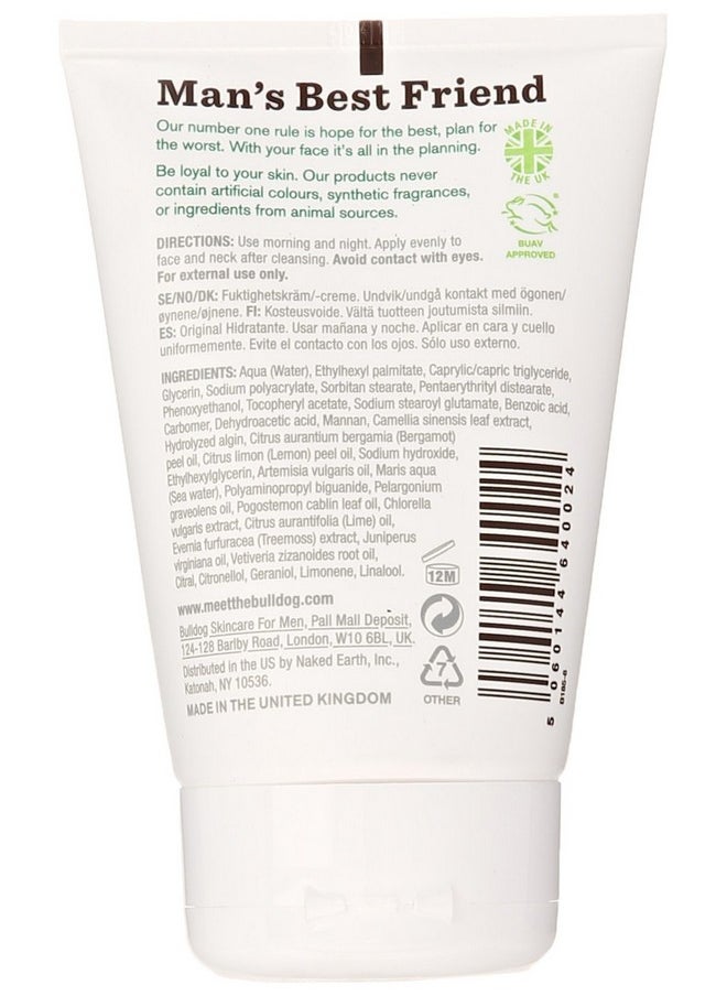 Bulldog Natural Skincare, Original Moisturizer,3.3 Ounce (Pack of 2)