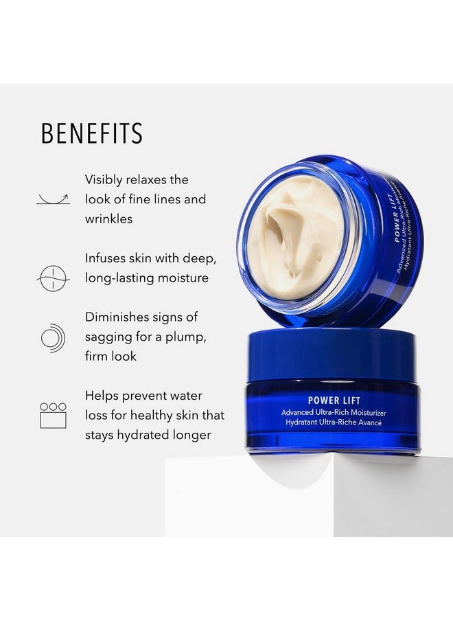 HydroPeptide Power Lift, Advanced Anti-Wrinkle Ultra-Rich Face Moisturizer, 1 Ounce