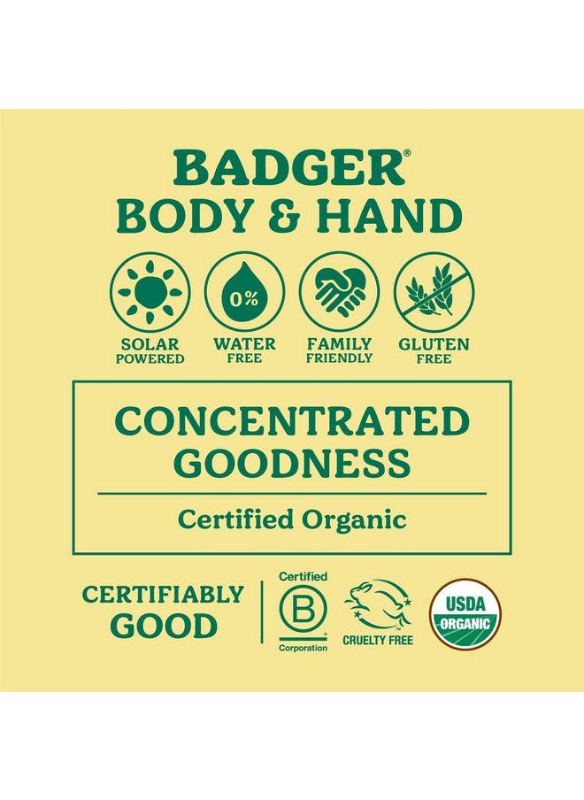 Badger - Hardworking Hands Healing Balm, Aloe Vera & Wintergreen, Working Hand Balm, Balm, for Dry Hands, Hand Moisturizer Balm, Certified Organic Hand Balm, Hand Repair Balm, 0.75 oz (2 Pack)