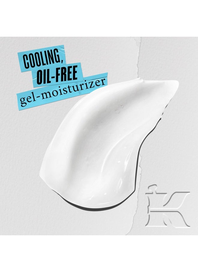 Kiehl's Ultra Facial Oil-Free Moisturizer, Shine-Reducing Gel Cream for Oily to Normal Skin, Hydrates Skin for 24 Hours, Visibly Minimizes Pores, Non-comedogenic, Fragrance-free - 0.95 fl oz