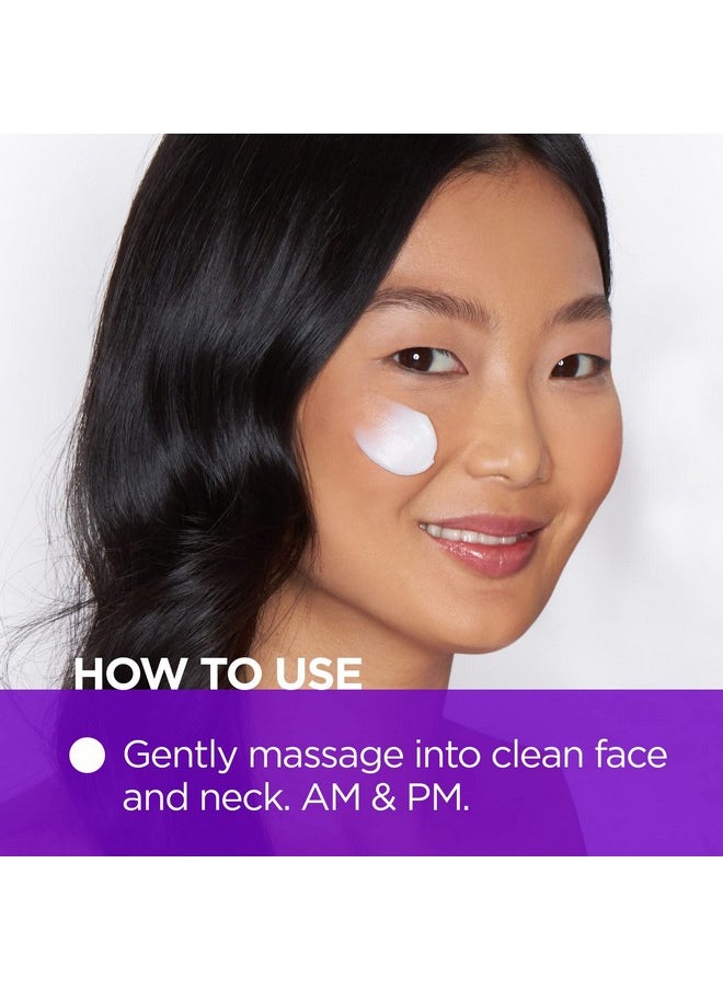 Andalou Naturals Hyaluronic Dmae Lift Firm Skin Cream, Face Moisturizer with Anti Aging Antioxidants, Hydrating, Helps Reduce Fine Lines and Wrinkles, 1.7 Ounce