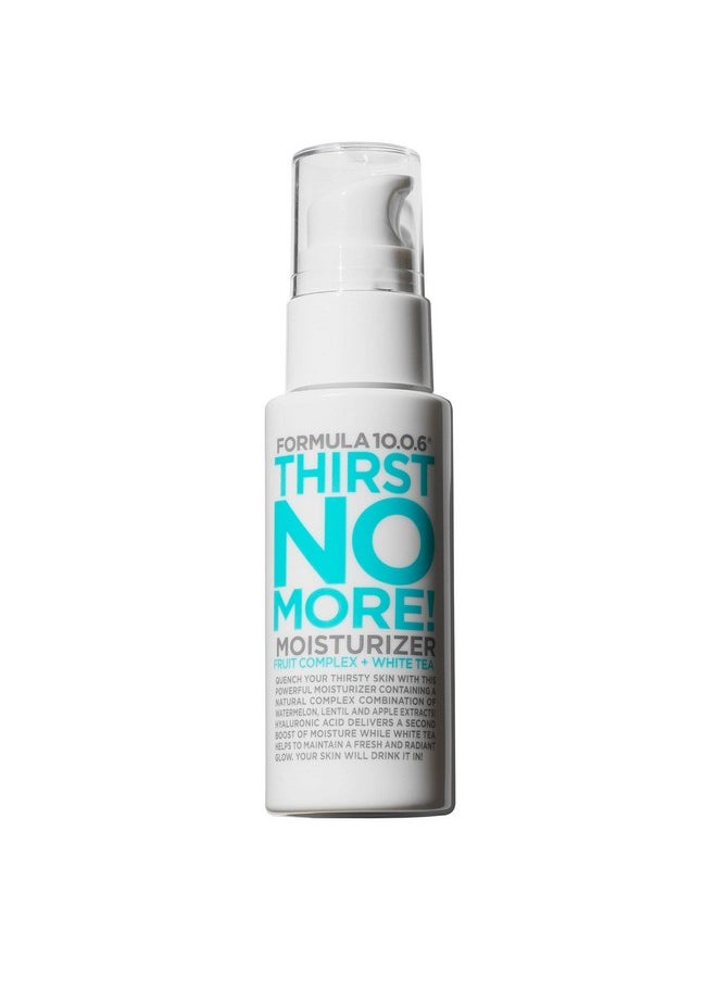 FORMULA 10.0.6 - Thirst No More Moisturizer - Daily Face Lotion 1.69 fl oz Hydrates & Nourishes Dry Skin, Vegan, Paraben-Free, Sulfate-Free & Cruelty-Free