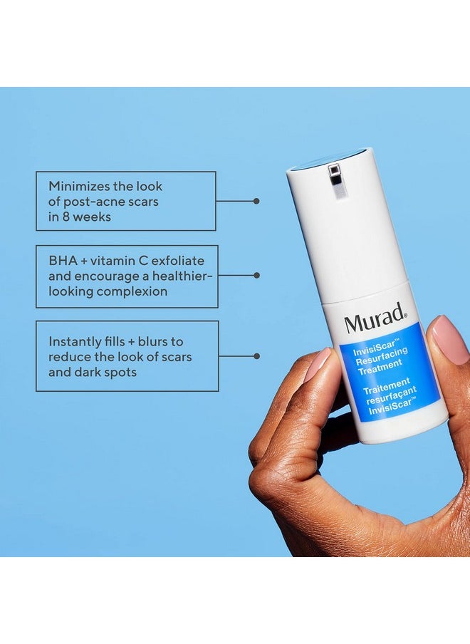 Murad InvisiScar Resurfacing Treatment for reducing the appearance of Acne Scars and Dark Spots, 1 Fl Oz, Larger Size