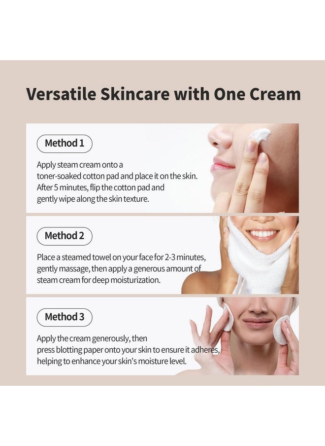BENTON Snail Bee High Content Steam Cream - Snail Mucin Moisturizer with Bee Venom & Niacinamide | Korean Skin Care Products For Dry & Sensitive Skin | Hydrating Face For Women (1.76 oz.)