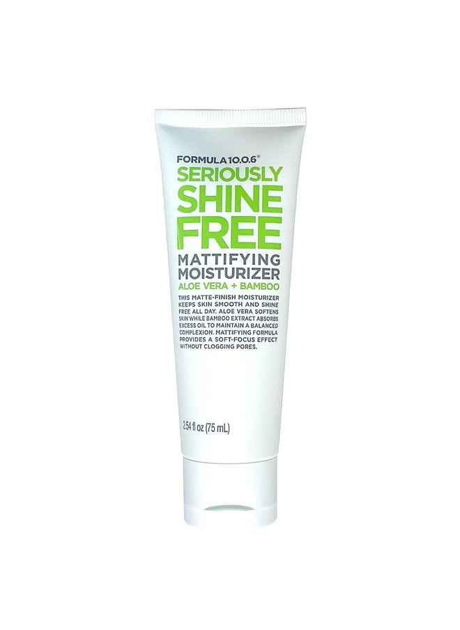 FORMULA 10.0.6 Seriously Shine Free Mattifying Moisturizer 2.54 fl oz (75ml)