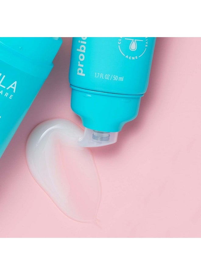 TULA Skin Care Breakout Star - Acne Moisturizer, Prevents & Treats Mild Breakouts, Brightens Marks, Soothes Skin, Contains Probiotics, Salicylic & Azelaic Acid, Niacinamide, Watermelon, 1.7 fl oz.
