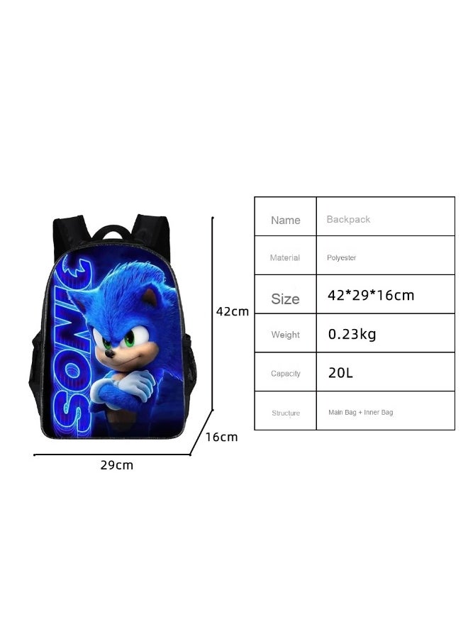 Sonic Backpack Set: The Perfect Companion for Elementary Students
