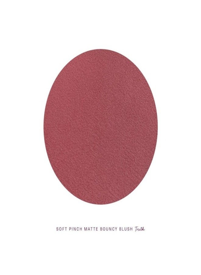 Rare Beauty by Selena Gomez Soft Pinch Matte Bouncy Blush – Shade: Truth, 6.4g | Weightless, Long-Lasting Cream Blush with Matte Finish