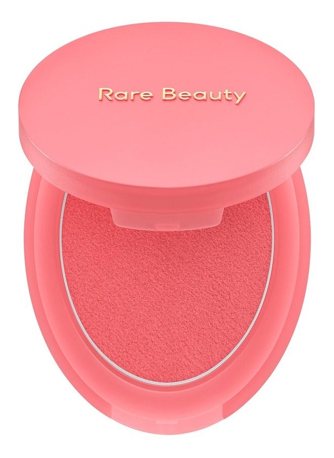 Rare Beauty by Selena Gomez Soft Pinch Matte Bouncy Blush – Shade: Happy - Cool Pink, 6.4g | Weightless, Long-Lasting Cream Blush with Matte Finish
