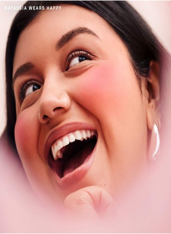 Rare Beauty by Selena Gomez Soft Pinch Matte Bouncy Blush – Shade: Happy - Cool Pink, 6.4g | Weightless, Long-Lasting Cream Blush with Matte Finish