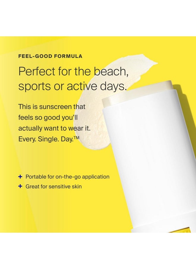 Supergoop! PLAY 100% Mineral Stick SPF 50, 0.67 oz - On-the-Go Broad Spectrum Face Sunscreen For Sensitive Skin - Water Resistant - Vegan - Clean ingredients