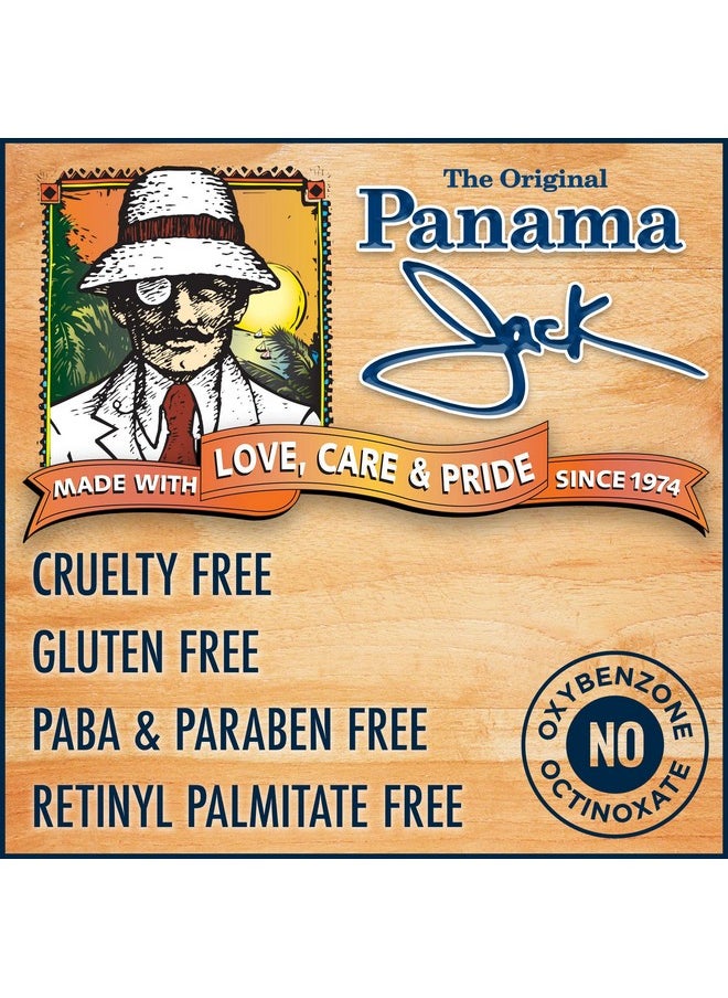 Panama Jack Sunscreen Tanning Lotion - SPF 4, PABA, Paraben, Gluten & Cruelty Free, Antioxidant Moisturizing Formula, 6 FL OZ (Pack of 1)