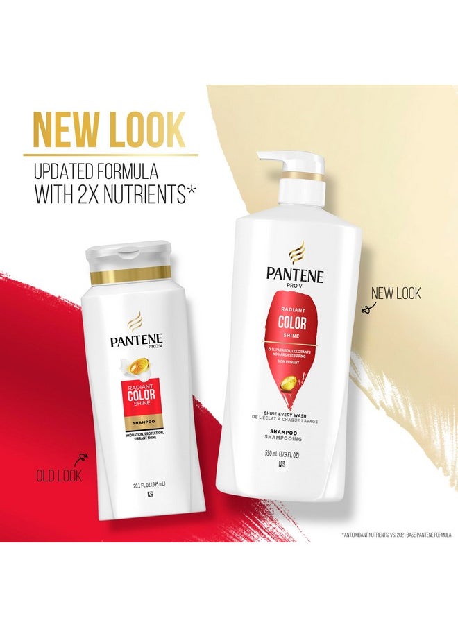 PANTENE PRO-V Radiant Color Shine Shampoo, 17.9oz/530mL
