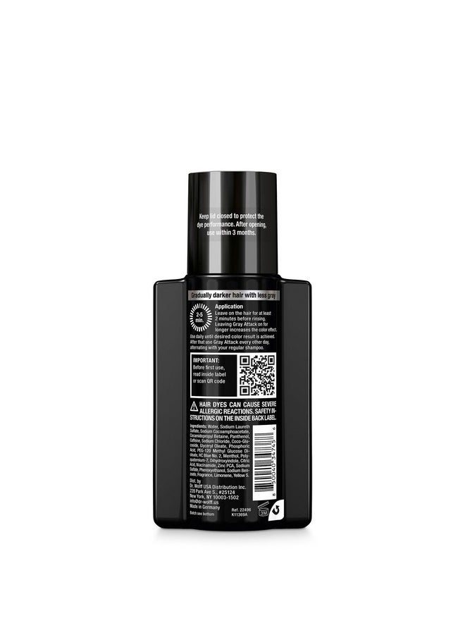 Alpecin Gray Attack Caffeine & Color Shampoo, 6.76 Fl Oz
