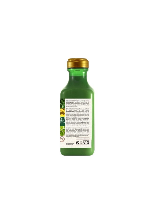 Maui Moisture Thicken & Restore + Bamboo Fibers Strengthening Shampoo to Soften Transitioning or Natural Hair & Renew Brittle Hair, Vegan, Silicone, Paraben-Free 385 ml