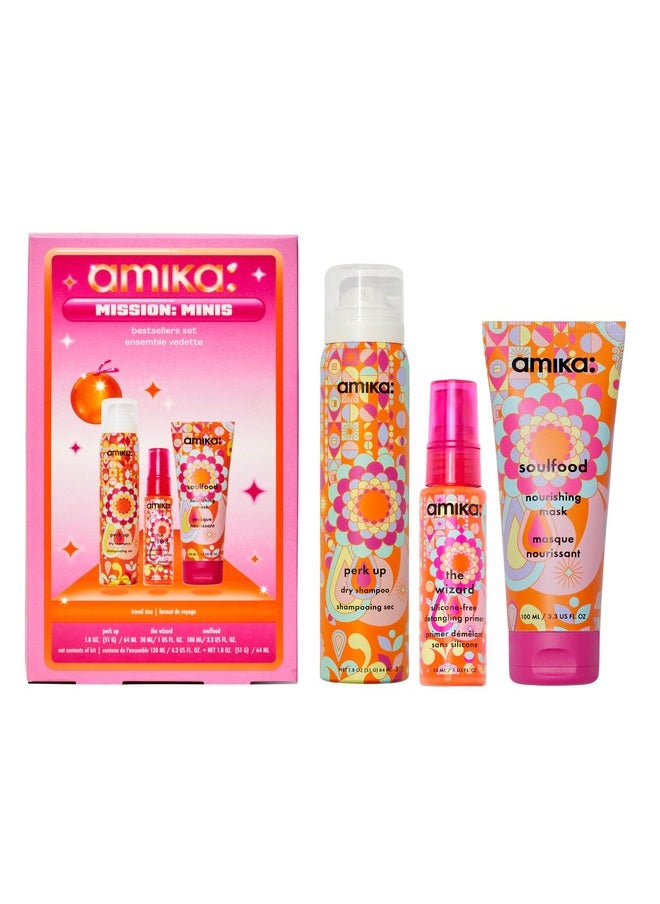 amika mission: minis bestsellers set
