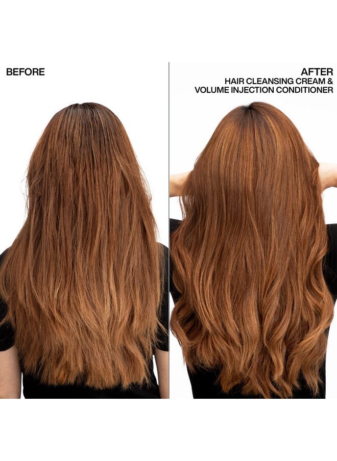 Redken Detox Hair Cleansing Cream Clarifying Shampoo | For All Hair Types | Removes Buildup & Strengthens Cuticle | 8.5 Fl Oz