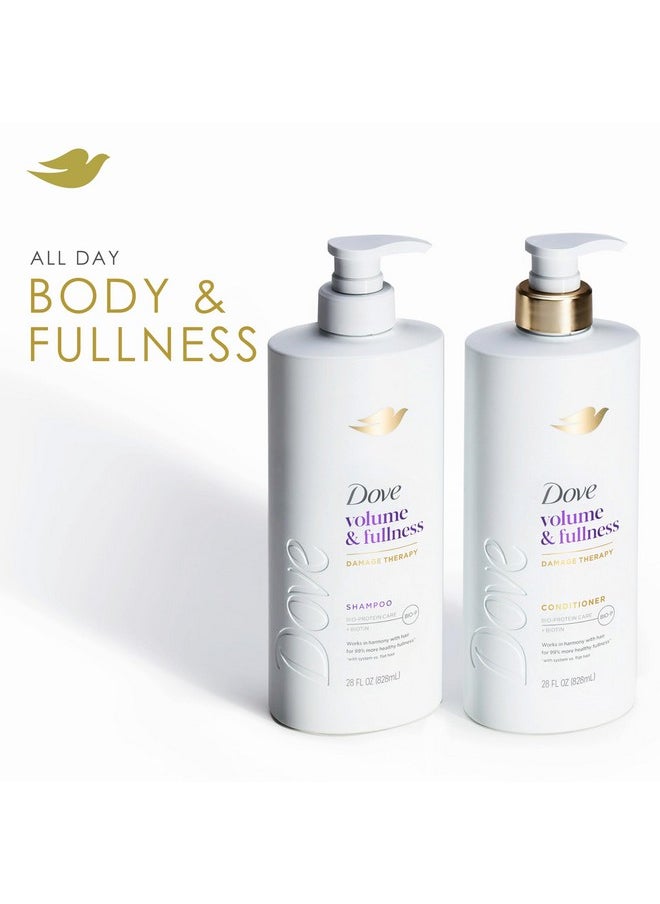 Dove Shampoo Volume & Fullness for Fine, Thin Hair with Bio-Protein Care Technology and Biotin 28 Fl Oz