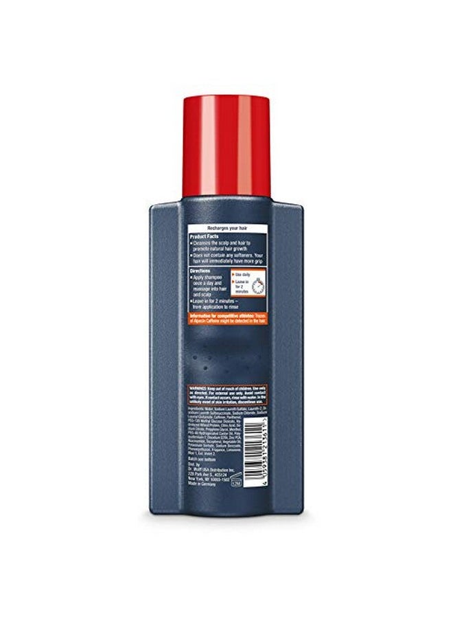 Alpecin C1 Caffeine Shampoo, 8.45 fl oz (Pack of 3), Caffeine Shampoo Cleanses the Scalp to Promote Natural Hair Growth, Leaves Hair Feeling Thicker and Stronger