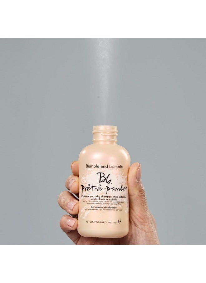 Bumble and bumble. Prêt-à-powder Dry Shampoo Powder | Adds Volume, Texture + Absorbs Oil | Non-Aerosol | Wavy + Straight, Mini Travel Size, 0.5 Ounce