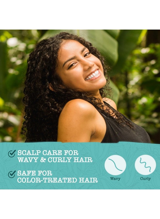 Maui Moisture Scalp Care Clarifying Shampoo, Apple Cider Vinegar Curly Hair Shampoo Moisturizes & Removes Scalp Build-Up, Sulfate-Free Surfactants, 13 fl. oz