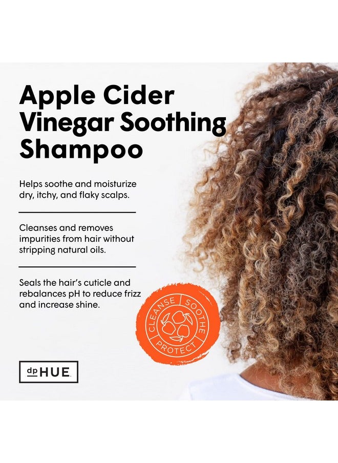 dpHUE ACV Soothing Shampoo, 8.5 Fl Oz - Sulfate Free Dry Scalp Shampoo For Color Treated Hair With Apple Cider Vinegar, Ginger Root, Lavender and Aloe