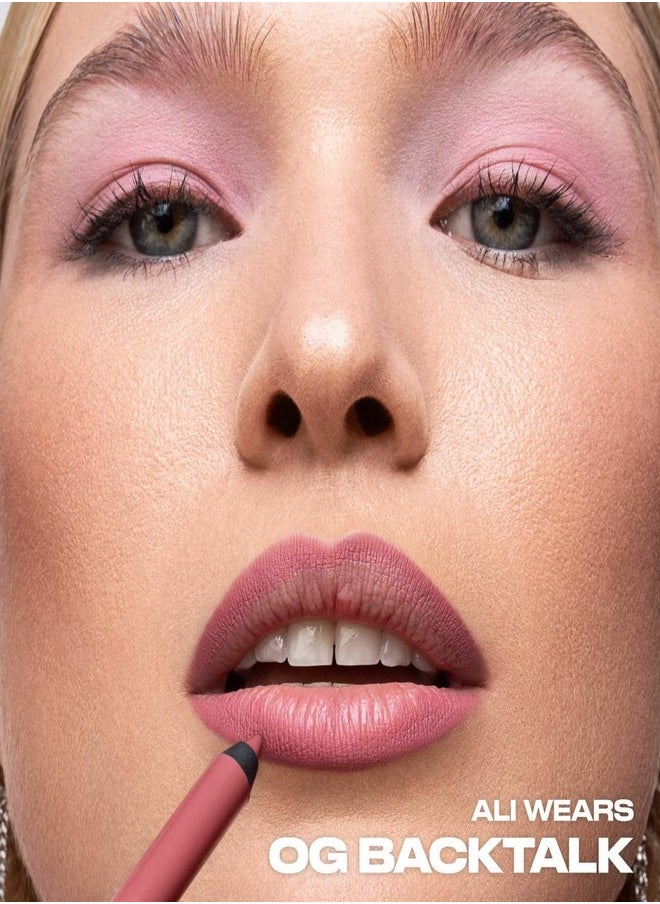 Urban Decay 24/7 Glide-On Waterproof LIP PENCIL 69 OG Backtalk - mauve nude pink 0.04 oz/ 1.2 g