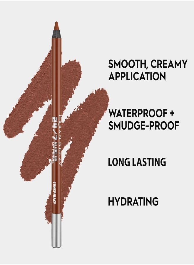 Urban Decay 24/7 Glide-On Waterproof LIP PENCIL 69 Conspiracy - Plum-Bronze 0.04 oz/ 1.2 g