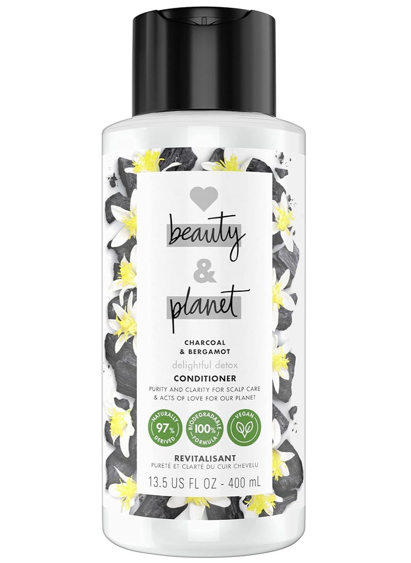 Delightful Detox Charcoal & Bergamot Vegan Conditioner 13.5 oz