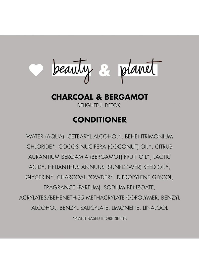 Delightful Detox Charcoal & Bergamot Vegan Conditioner 13.5 oz