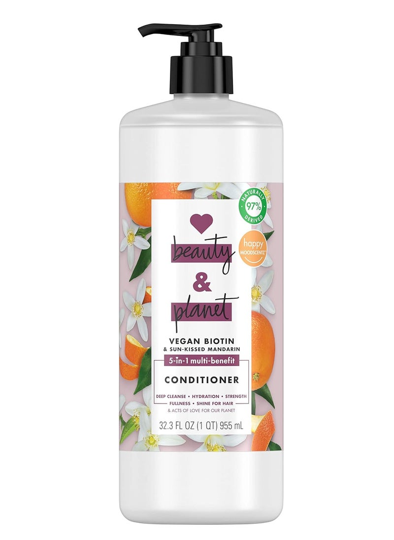 Silcone-Free Multi-Benefit Nourishing Conditioner for Hair 32.3 Oz