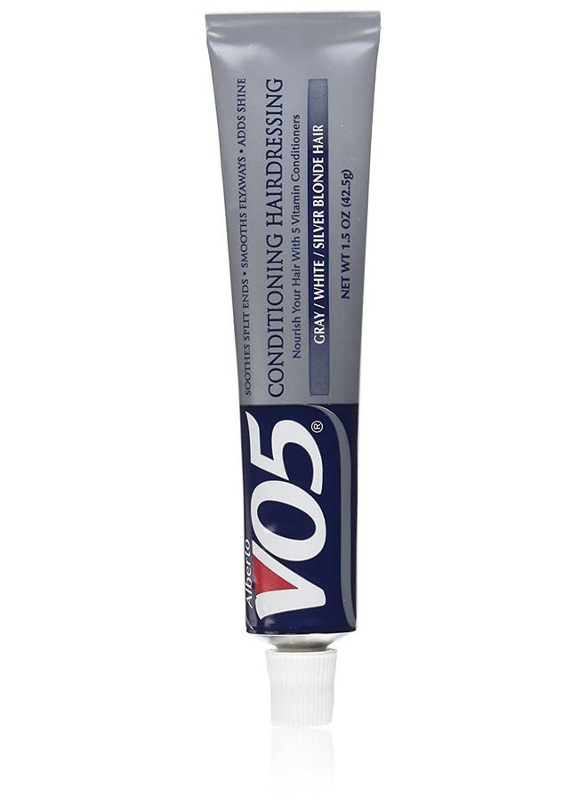 Alberto VO5 Conditioning Hairdressing for Gray/White/Silver Blonde Hair, 1.5 oz (42.5 g)