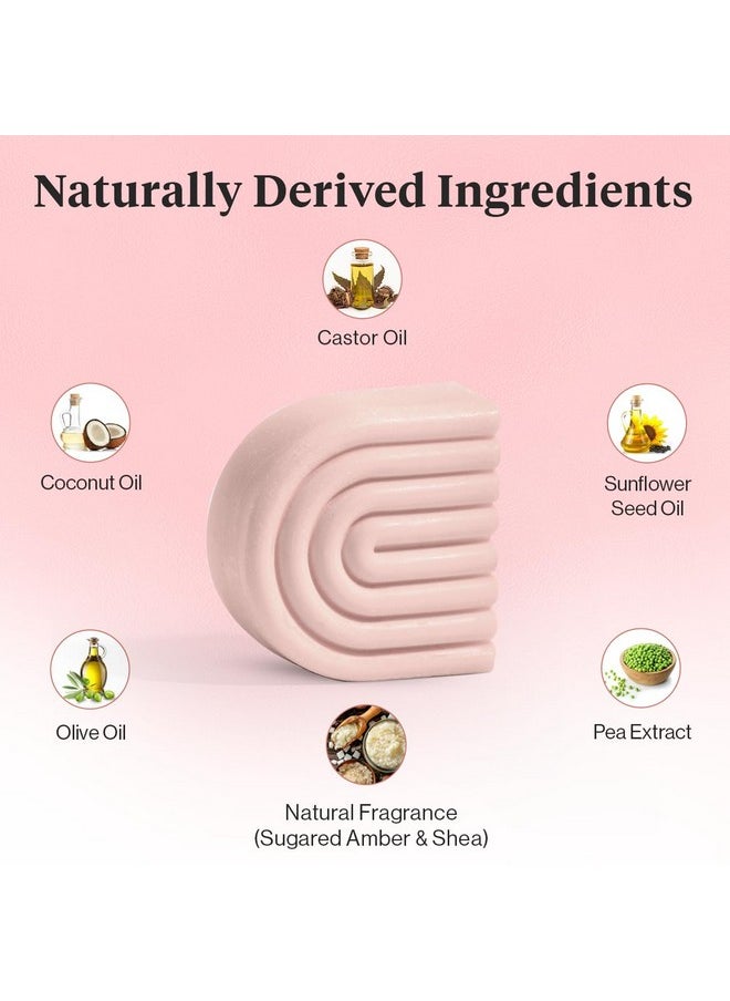 Kitsch Castor Oil Hair Conditioner Bar - Hydrating, Nourishing & Cleansing, For Curly, Wavy, or Straight Hair, Natural, Organic, Vegan, Plastic-Free, Paraben & Sulfate-Free, Eco-Friendly, 2.7 oz