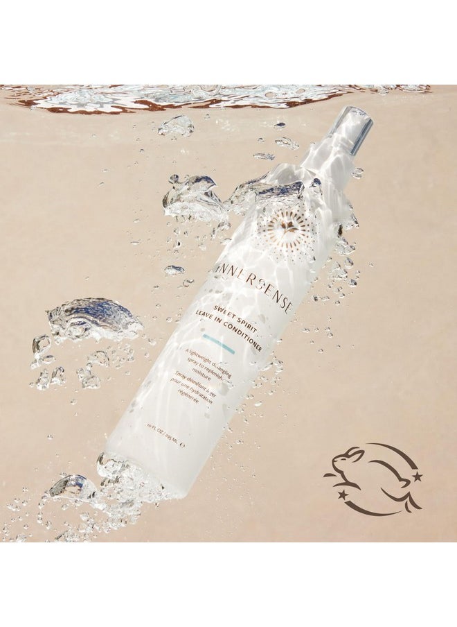 INNERSENSE Organic Beauty - Natural Sweet Spirit Leave-In Conditioner | Non-Toxic, Cruelty-Free, Clean Haircare (Full Size, 10 fl oz | 295 ml)