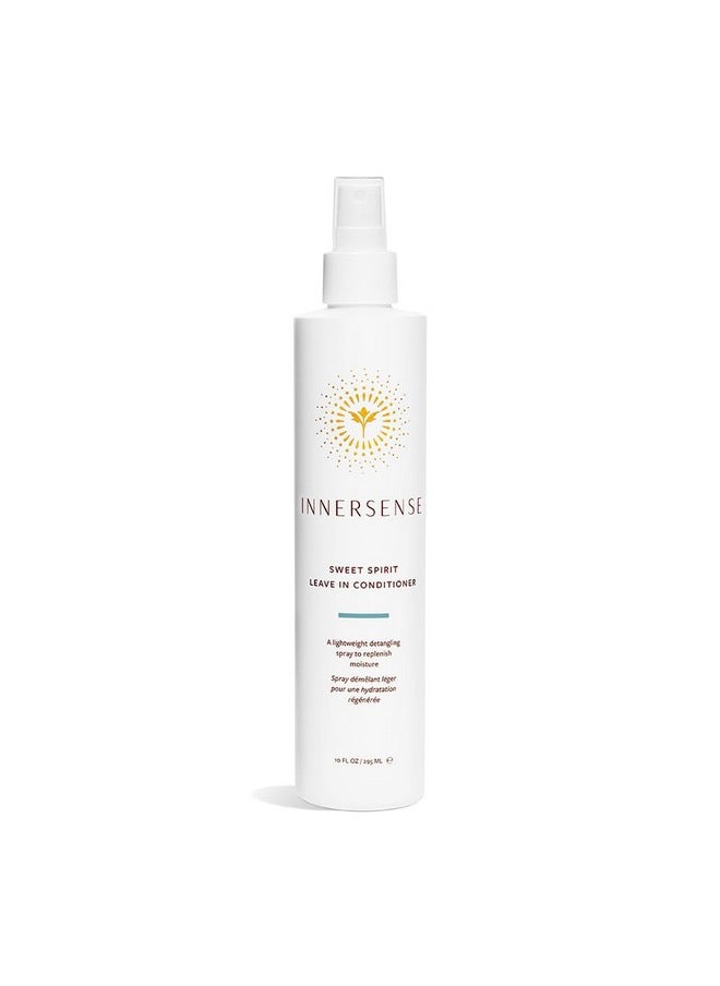 INNERSENSE Organic Beauty - Natural Sweet Spirit Leave-In Conditioner | Non-Toxic, Cruelty-Free, Clean Haircare (Full Size, 10 fl oz | 295 ml)