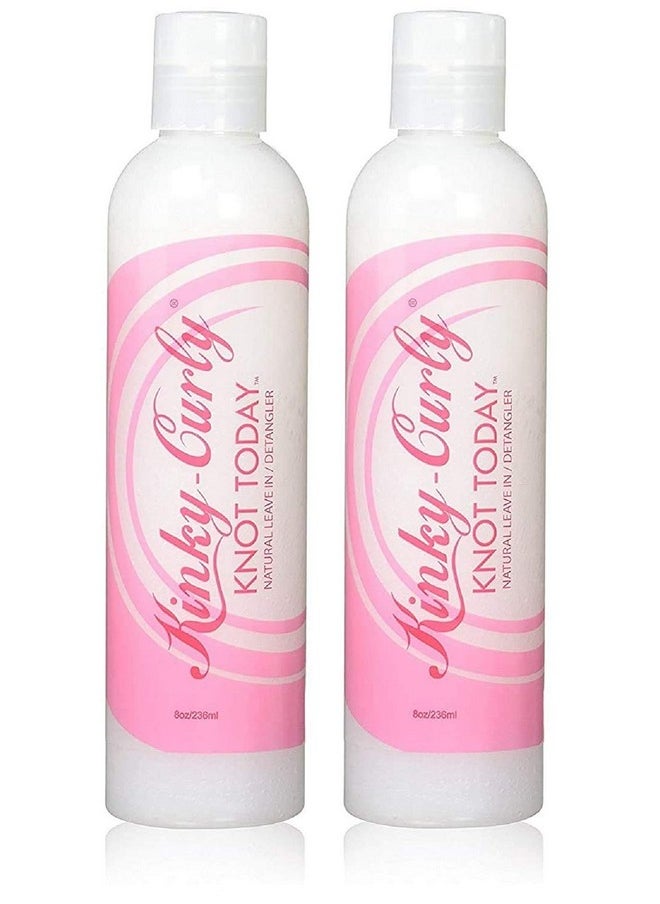 Kinky-Curly Knot Today Leave In Conditioner/Detangler - (2 Pack of 8 oz)