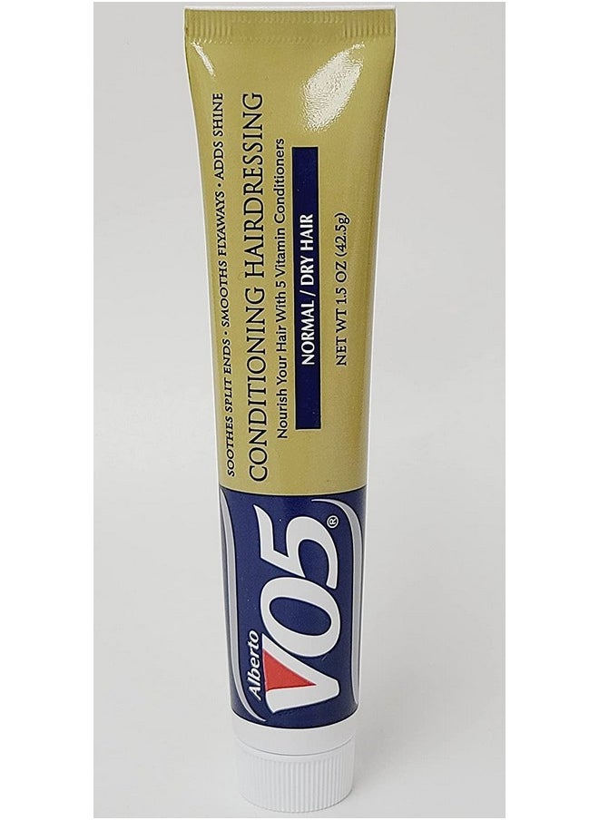 VO5 Cond Hairdressing NORM/DRY 1.5 OZ (Pack of 4)