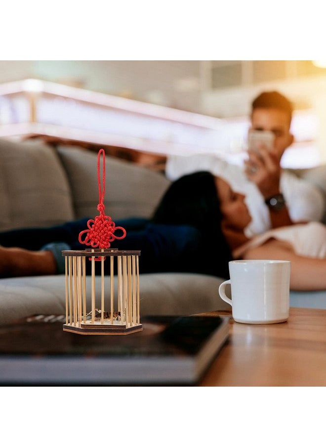 balacoo Wooden Grasshopper Cage: Grasshopper Cage Cricket Cage Habitat Critter Breeding Cages Cricket Feeder Reptiles Wild Life Crawling Toys for Reptiles