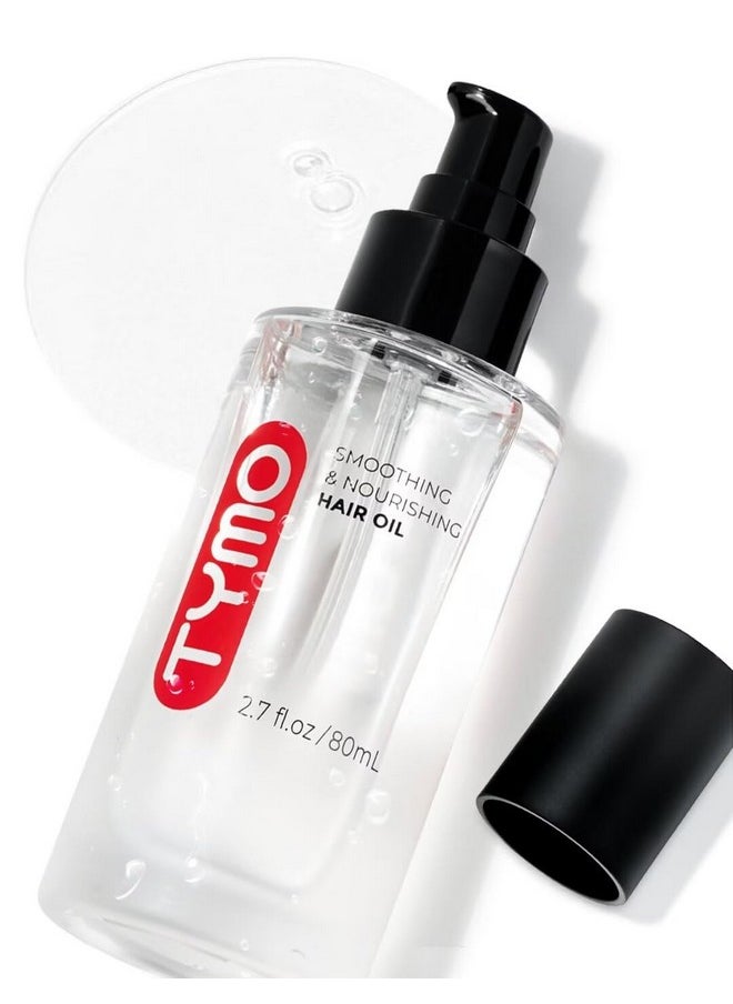 TYMO Weightless Hair Oil | Organic Nourishing Hair Treatment for Shine, Smoothness and Protection | Vegan Hair Serum Perfect for Dry, Damaged, Frizzy and Curly Hair, 2.7 Fl Oz