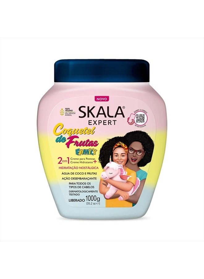 Coquetel de Frutas Hair Cream Hair Treatment Conditioning (1000g)