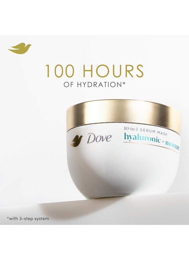 Dove Hair Mask Daily Moisture for Dry Hair with Liquid Bio-Protein Care Technology and Hyaluronic Serum 9.2 Oz