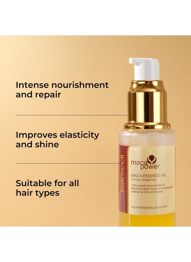 Karseell Collagen Hair Treatment Deep Repair Conditioning, Hair Mask Argan Oil Set for Dry Damaged Hair All Hair Types 16.9floz + 1.69floz