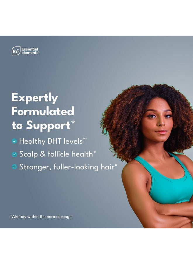 Essential Elements Hair Hero - Hair Supplement for Women and Men - Powerful Hair Vitamin Formula for Hair Growth & Thickness - Healthy Hair, Skin, and Nails Product - 5000 mcg Biotin