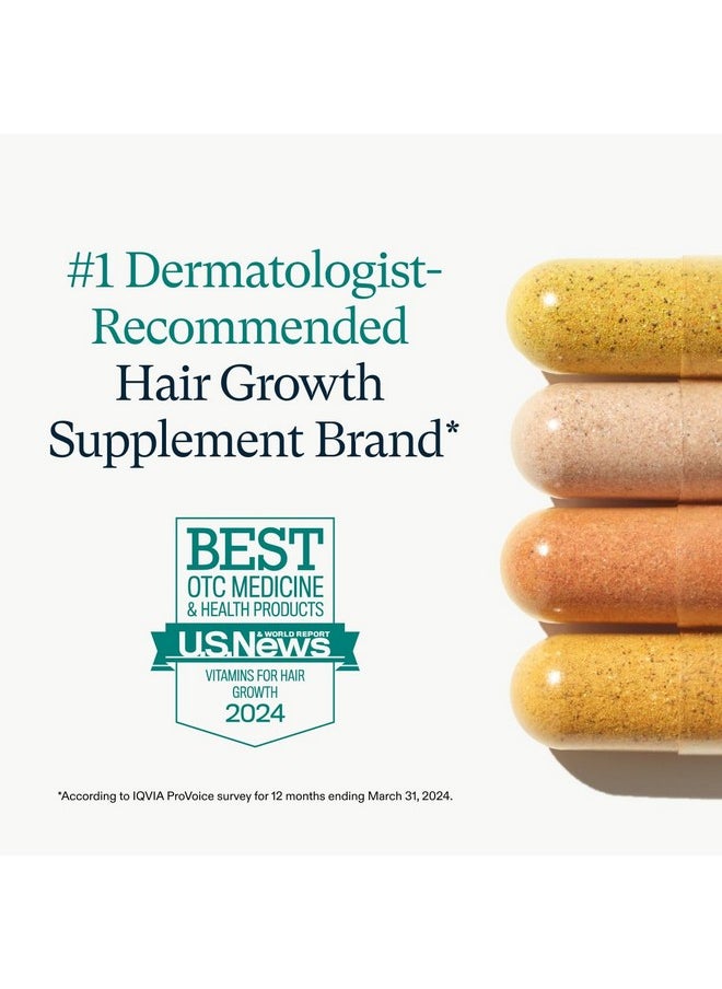Nutrafol Women's Balance Hair Growth Supplements, Ages 45 and Up, Clinically Proven for Visibly Thicker Hair and Scalp Coverage in 3-6 Months, Dermatologist Recommended - 1 Month Supply Refill Pouch